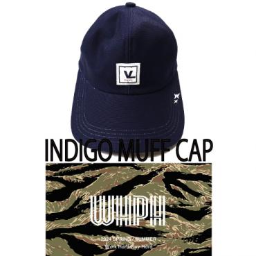 INDIGO MUFF CAP