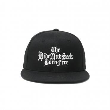 The H&S Baseball CAP(24ss) *ブラック*