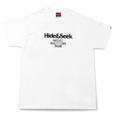 HIDE&SEEK S/S TEE(19ss) *ホワイト*