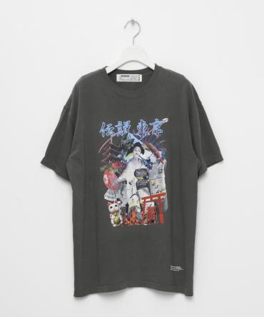NEO伝説東京 ルーズシルエットクルーネックTシャツ[LEC802]