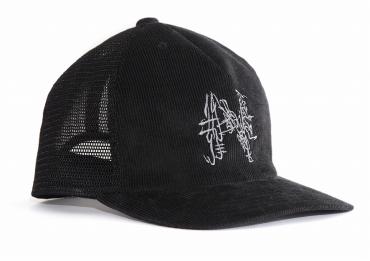 MESH CAP *ブラック/ N"刺繍*