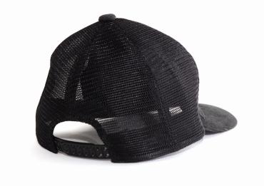 MESH CAP *ブラック/ A"刺繍*