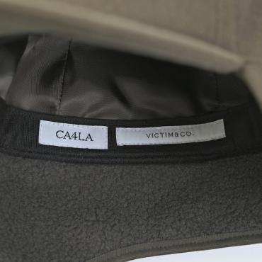 ×CA4LA / EAR FLAP FLEECE CAP *ブラック*