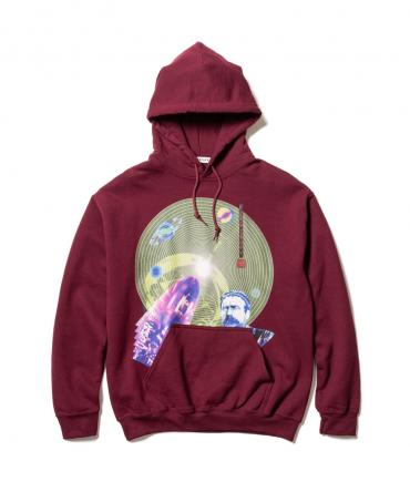 "in one's mind" HOODIE *マロン*