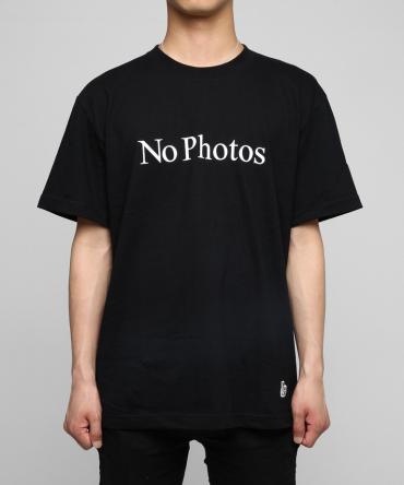 No Photos T-shirts[FRC250] *ブラック*