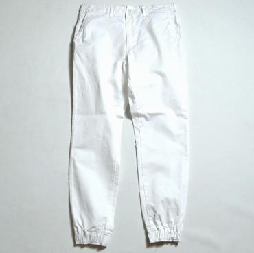 CHINO JOGGER PANTS *ホワイト*