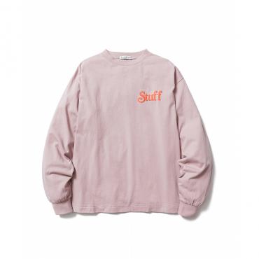 Cover Logo L/S Tee *ピンク*