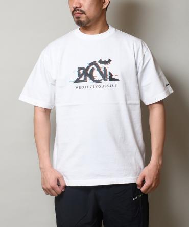 OUT DOOR LOGO T / WHITE