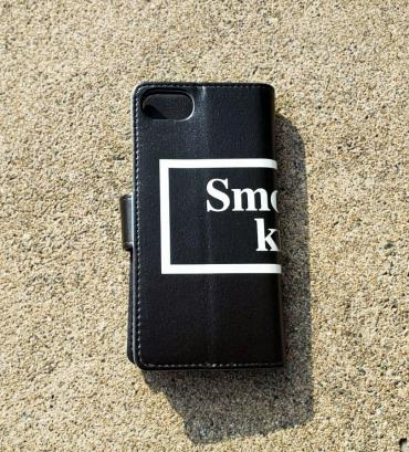 Smoking kills for iPhoneX [FRA191] *ブラック*