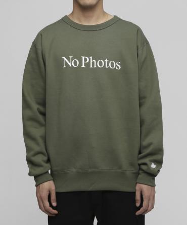 No Photos Sweatshirts[FRC244]   *グリーン*