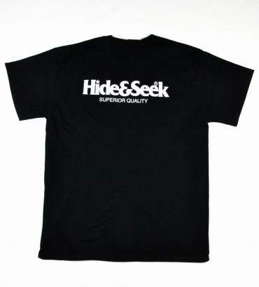 H&S logo SS TEE 18SS   *ブラック*