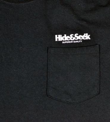 H&S logo SS TEE 18SS   *ブラック*