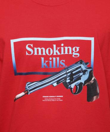 Smoking Gun Longsleeve T-shirt [ FRC245 ] *レッド*