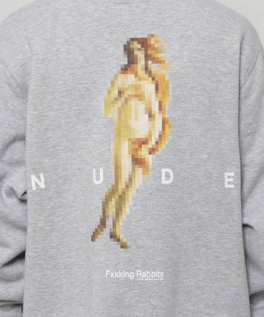 Pixelated Nude Hoodie [ FRC592 ] *グレー*