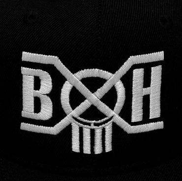 BxH LOGO CAP *ブラック×ホワイト*