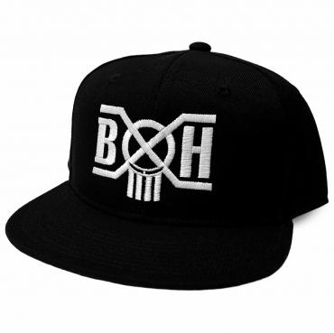 BxH LOGO CAP *ブラック×ホワイト*