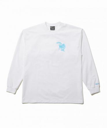 FISHING STRETCH L/S TEE / WHITE