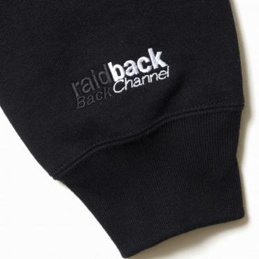 Raidback®fabric HOODIE / BLACK