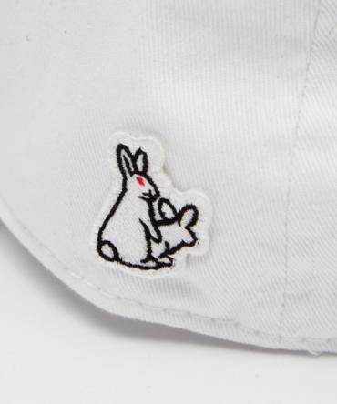 ”バレテモータ” Embroidery Six Panel Cap[FRA146] *ホワイト*