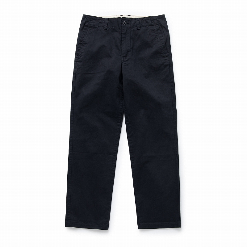CHINO PANTS STRAIGHT SILHOUETTE *ブラック*