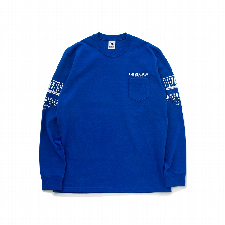 DOZENS L/S *ブルー*