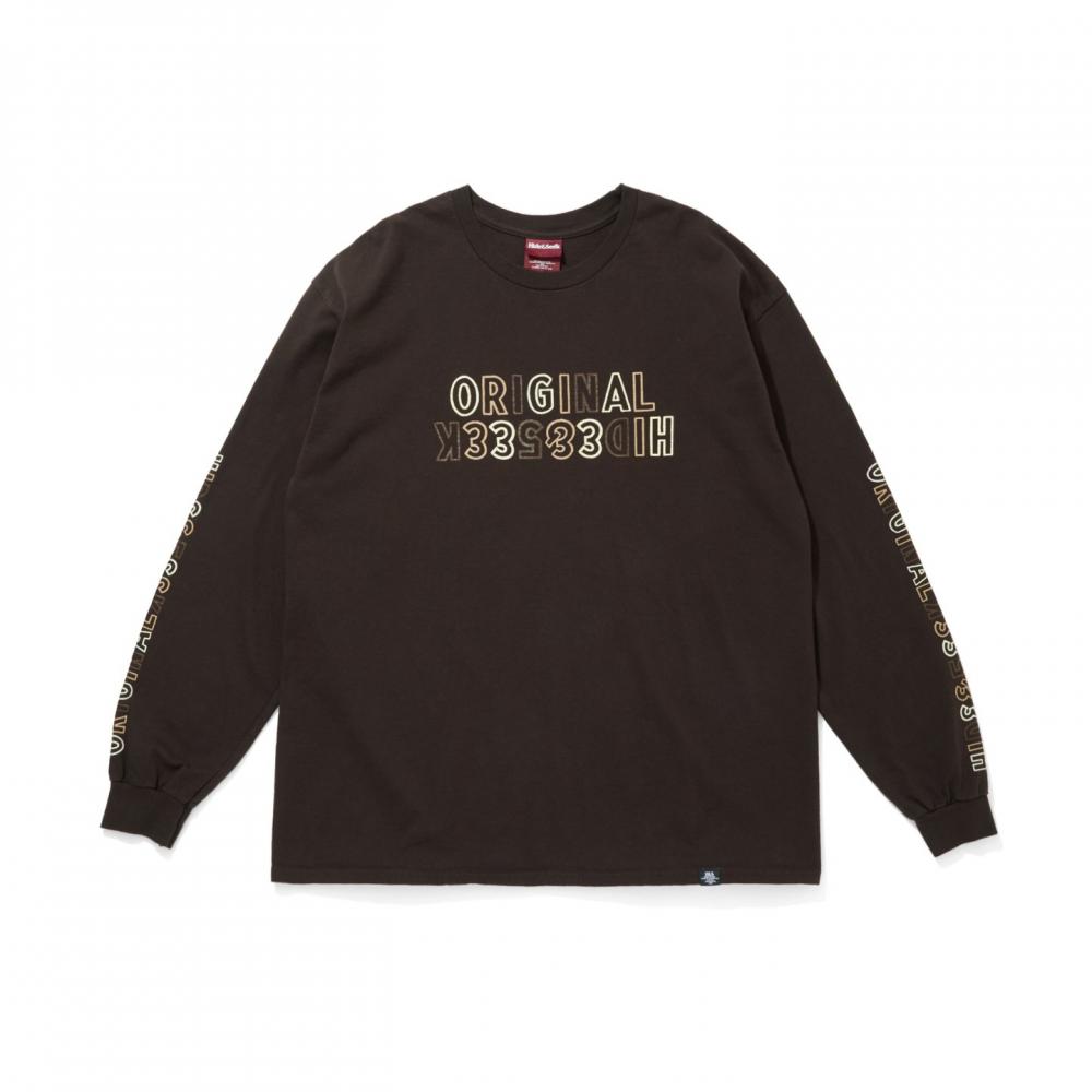 Original H&S L/S Tee / BROWN