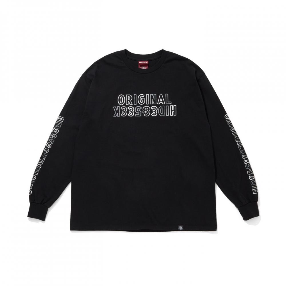 Original H&S L/S Tee / BLACK