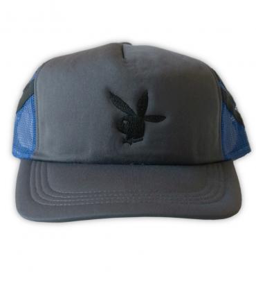 Embroidery mesh cap   *グレー*
