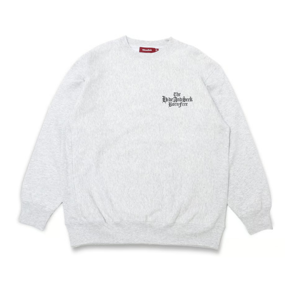 The H&S Sweat Shirt *ヘザーグレー*