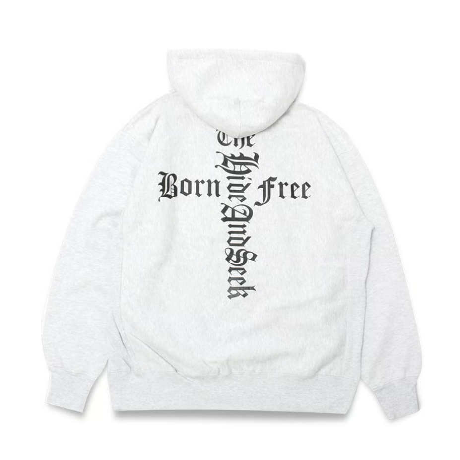 The H&S Hooded Sweat Shirt *ヘザーグレー*