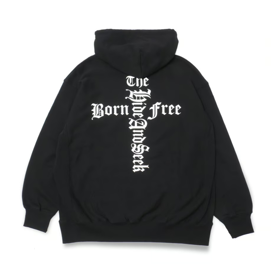 The H&S Hooded Sweat Shirt *ブラック*