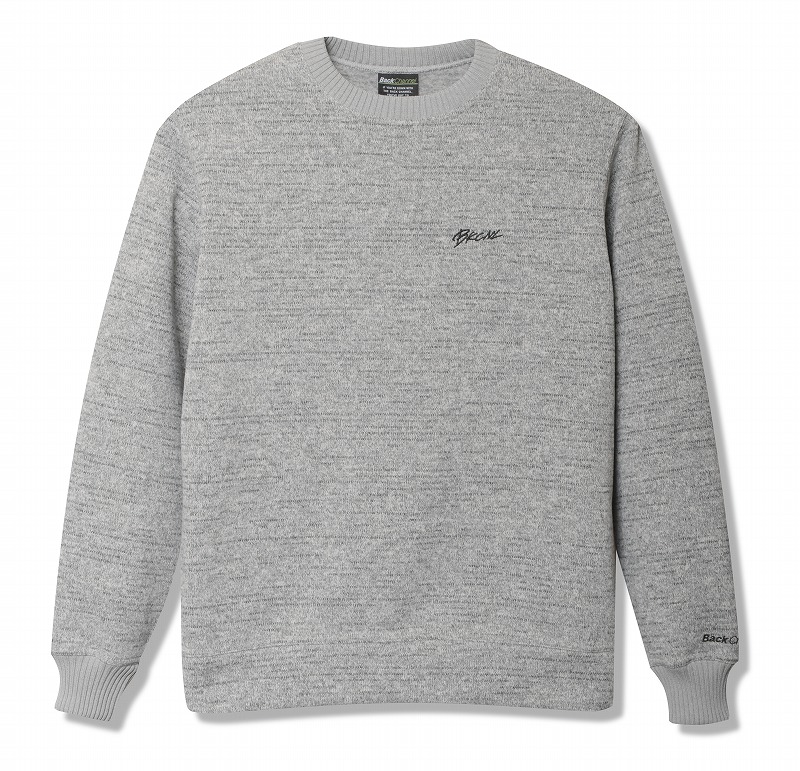POLARTEC CREW SWEAT / MIX GREY