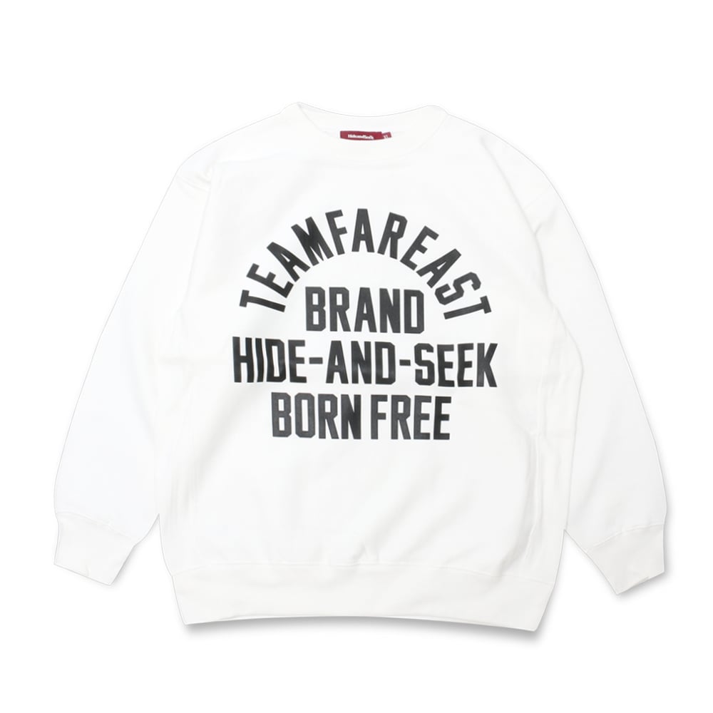 College Sweat Shirt(24ss) *ホワイト*