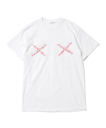 "CROSS LOGO" Tee *ホワイト*