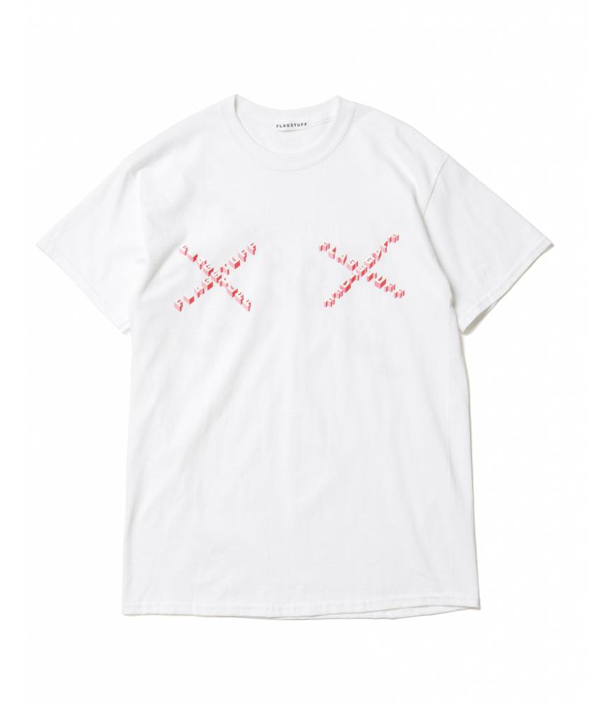 "CROSS LOGO" Tee *ホワイト*