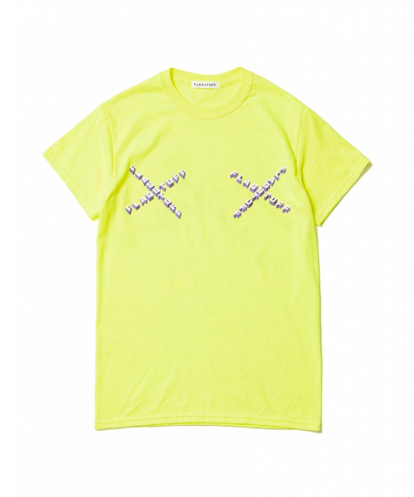 "CROSS LOGO" Tee *イエロー*
