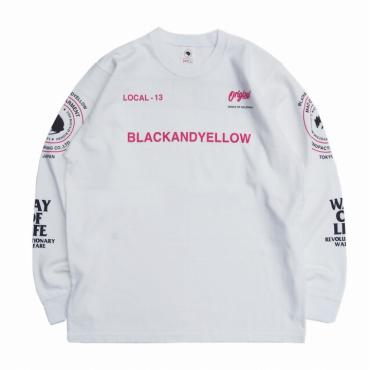 2WHEEL"LOCAL-13"L/S *ホワイト*