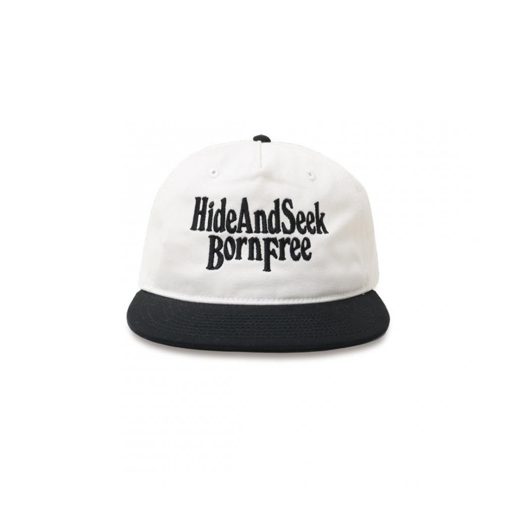 Born Free 2Tone Cap *ブラック×ホワイト*
