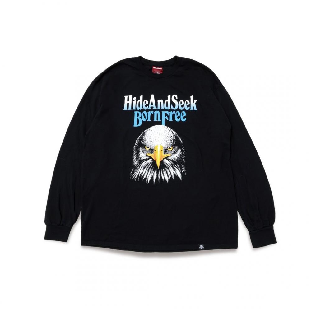 Eagle L/S Tee *ブラック×フロント*