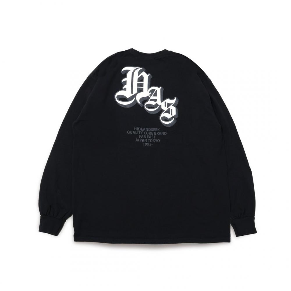 HAS L/S Tee *ブラック*
