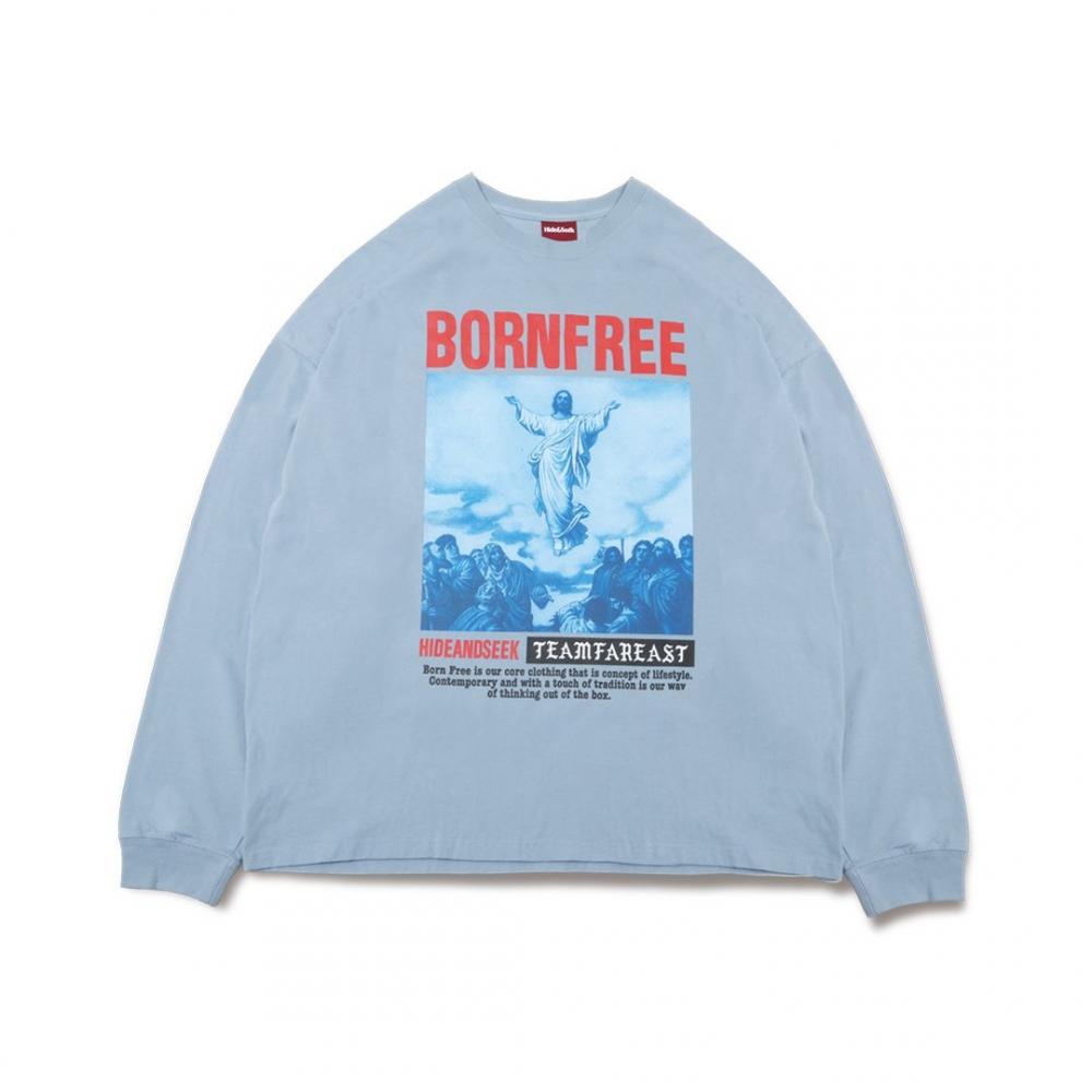 Jesus L/S Tee *ダークブルー*