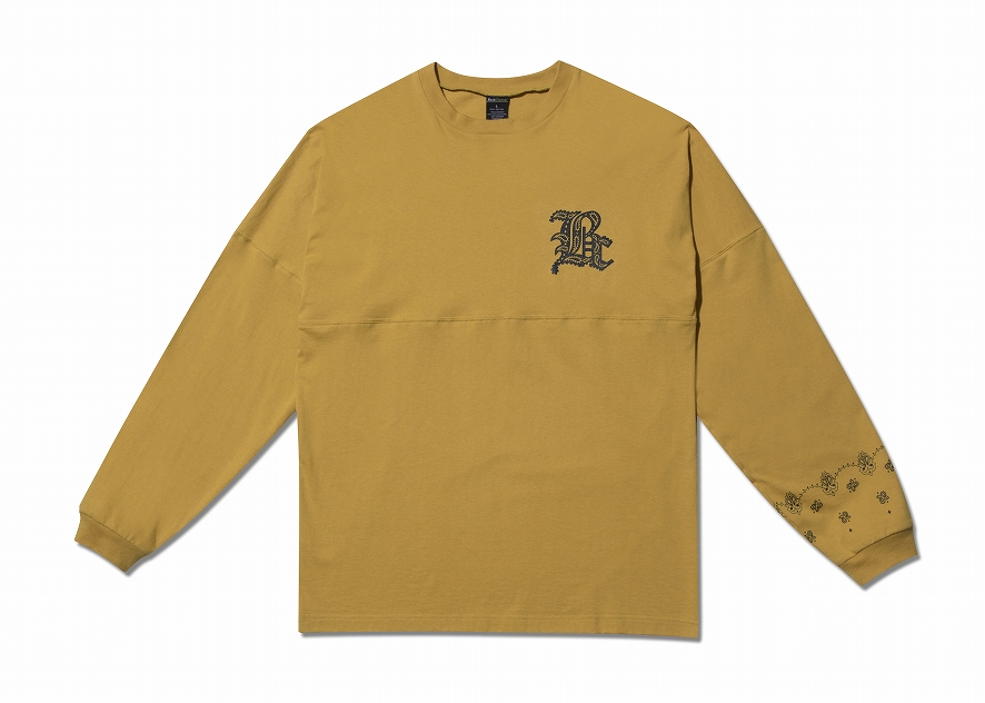 OLD ENGLISH LOGO L/S T *マスタード*