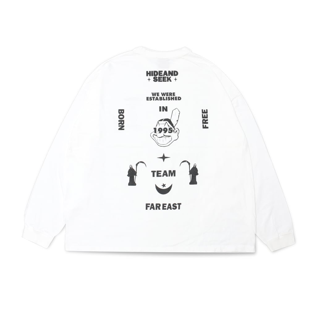 Indian L/S Tee(24ss) *ホワイト*