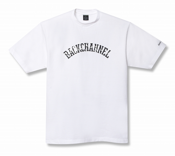 SMOKE COLLEGE LOGO T / WHITE