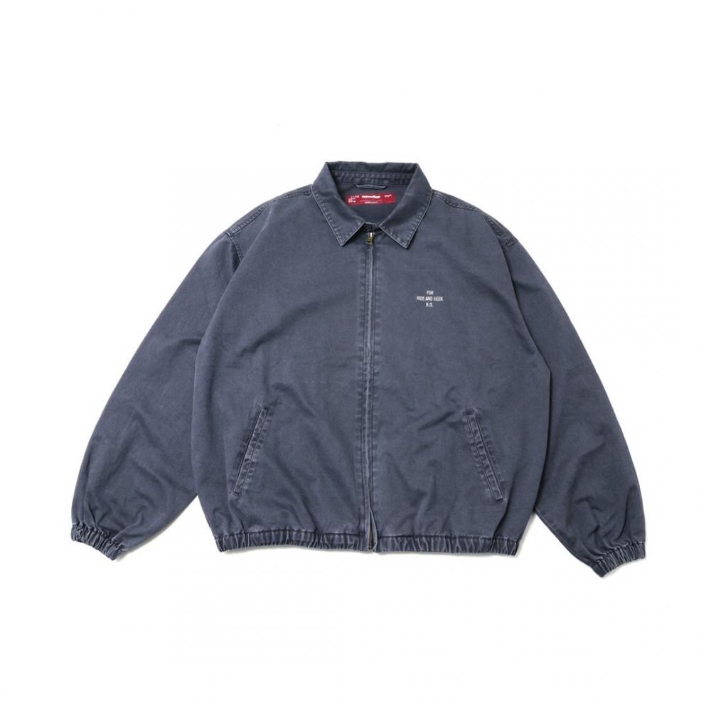 Harrington Jacket(Pigment Dye) *チャコールグレー*