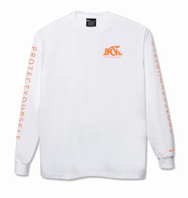 STRETCH LIGHT L/S T *ホワイト*