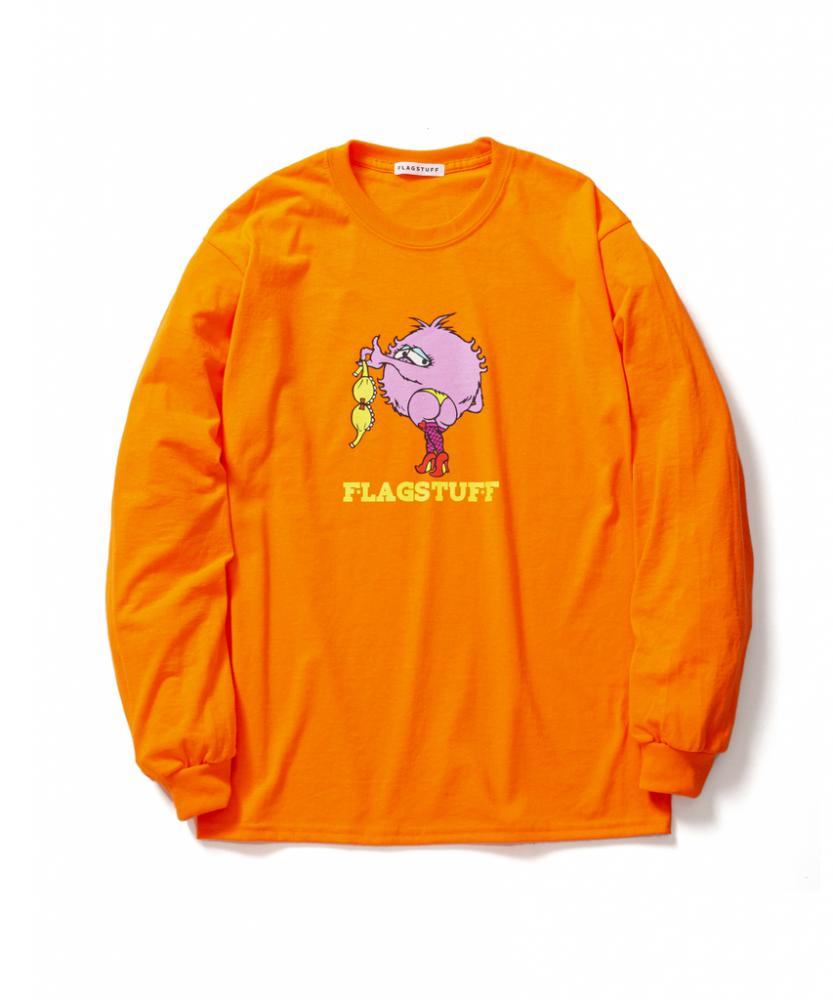 "MONSTER" L/S Tee *オレンジ*