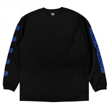 BxH LOGO L/S Tee 【BLACK/BLUE】