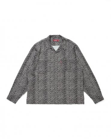 Leopard L/S Shirt / LEOPARD GRAY