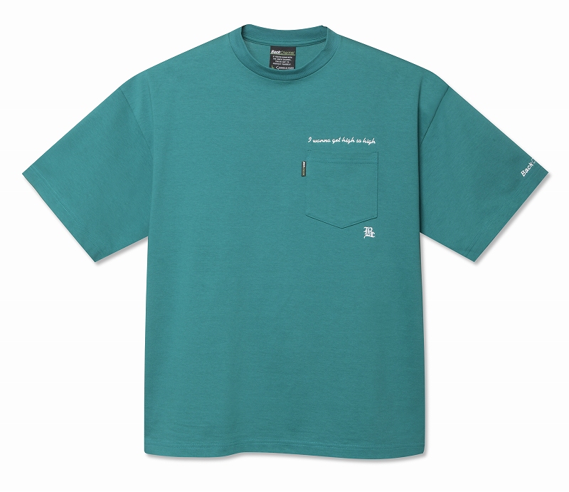 WIDE POCKET T / GREEN